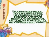 Happy One Year Birthday Quotes 25 18th Birthday Wishes