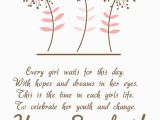 Happy Sweet 16 Birthday Quotes Sister 16th Birthday Quotes for Girls Quotesgram