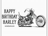 Harley Davidson Birthday Cards for Facebook Happy Birthday Harley Named Birthday Cards