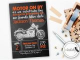 Harley Davidson Birthday Party Invitations Harley Davidson Birthday Party Invitation by socalcrafty