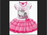 Hello Kitty Birthday Girl Dress Nwt New Girls Hello Kitty Princess Birthday Tutu Dress