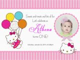 Hello Kitty Birthday Invitation Maker Create Hello Kitty Birthday Invitations Ideas Anouk