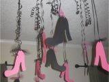 High Heel Birthday Decorations High Heel Hanging Streamers for Bridal Shower Sweet 16 40th