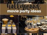 Hollywood Birthday Party Decorations A Boy S Hollywood Movie themed Birthday Party Spaceships