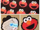 Homemade Elmo Birthday Invitations Homemade Diy Elmo Birthday Invitations Silhouette Cameo I