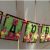 Homemade Happy Birthday Banner Items Similar to Happy Birthday Banner Handmade Banner