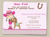 Horse themed Birthday Party Invitations Free Printable Horse Birthday Party Invitations Free