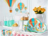 Hot Air Balloon Birthday Party Decorations 1st Birthday Party theme Ideas Party Delights Blog