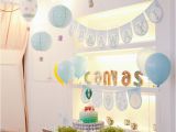 Hot Air Balloon Birthday Party Decorations Kara 39 S Party Ideas Hot Air Balloon themed Birthday Party