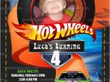 Hot Wheel Birthday Invitations Personalize Hot Wheels Invitation Hotwheels by therandompanda