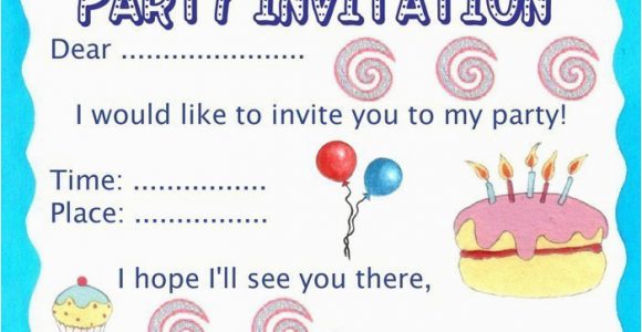 How to Create A Birthday Invitation Card Birthday Party Invitation Rooftop Post Printables