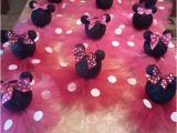 How to Decorate for A Minnie Mouse Birthday Party 25 Basta Tutu Centerpieces Ideerna Pa Pinterest
