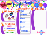 How to Make Birthday Invitations Online for Free Birthday Invites Create Birthday Invitations Free