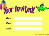 How to Make Birthday Invites Blank Party Invitations Blank Party Invitations
