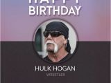 Hulk Hogan Birthday Card Hulk Hogan 39 S Birthday Celebration Happybday to