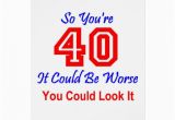 Humorous 40th Birthday Cards Funny 40th Quotes Quotesgram