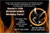 Hunger Games Birthday Invitations Hunger Games Birthday Invitations Candy Wrappers Thank