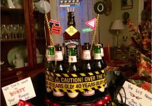 Ideas for 40th Birthday Gifts for Him 40th Birthday Adult Cake I Put Coke Cans On the Bottom