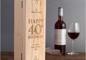 Ideas for 40th Birthday Gifts for Him 40th Birthday Gifts Ideas Gettingpersonal Co Uk