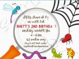 Insect Birthday Party Invitations Bug Birthday Party Invitation Bugs Garden Party Birthday