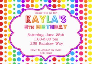 Invitation Card for Birthday Party Online Birthday Invites Birthday Party Invitations Free