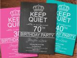 Invitation Wording for 70th Birthday Surprise Party Adult Surprise 70th Birthday Party Invitation 80th