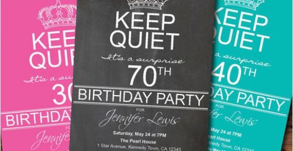 Invitations for 70th Birthday Party Templates 8 70th Birthday Party Invitations for Your Ideas