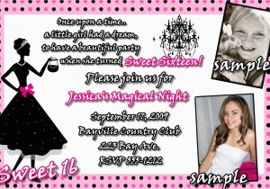 Invitations for A Sweet 16 Birthday Party Birthday Party Sweet 16 Birthday Invitations Templates