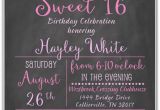 Invitations for A Sweet 16 Birthday Party Sweet 16 Birthday Party Invitations