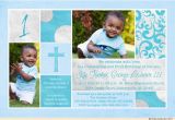 Invitations for Baptism and 1st Birthday together First Birthday and Baptism Invitations Dolanpedia