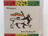 Jamaican Happy Birthday Quotes Judah Lion Birthday Card In Jamaican Patwa