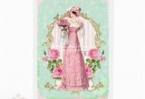 Jane Austen Birthday Card Jane Austen Regency Card Birthday Card Pretty Friendship