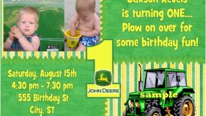 John Deere 1st Birthday Invitations John Deere 1st Birthday Invitations Dolanpedia