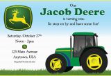 John Deere 1st Birthday Invitations John Deere Birthday Invitations