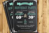 Joint Birthday Party Invitations for Adults Joint Birthday Party Invitations for Adults Cimvitation