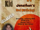 Karate Kid Birthday Invitations Karate Kid Birthday Invitations
