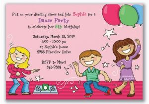 Kids Birthday Invite Wording Kids Birthday Party Invitation Wording Cimvitation