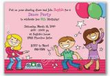 Kids Birthday Party Invitation Message Kids Birthday Party Invitation Wording Cimvitation