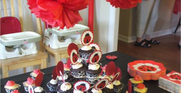 Ladybug Decorations for 1st Birthday Party Expressions by Devin Weekend Recap Lady Bug First