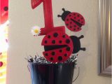 Ladybug Decorations for 1st Birthday Party Ladybug 1st Birthday Decorations Ladybugs Party theme