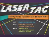 Laser Tag Birthday Invitation Templates Free Laser Tag Birthday Party Invitation Template Best Happy