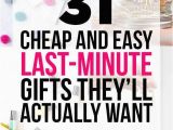 Last Minute Diy Birthday Gifts for Him 31 Cheap and Easy Last Minute Diy Gifts they 39 Ll Actually