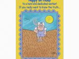Left Field Birthday Cards Farmer In Field Birthday Card Zazzle
