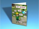Legend Of Zelda Birthday Card Legend Of Zelda Greeting Card Navi Custom Printable Etsy
