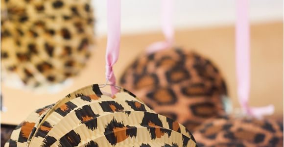 Leopard Print Birthday Party Decorations Super Simple Cheetah Birthday Party Ideas Overstuffed