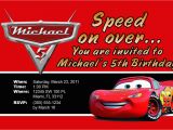 Lightning Mcqueen Birthday Invitations Free Printable Lightning Mcqueen Personalized Invitations