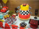 Lightning Mcqueen Birthday Party Decorations Kara 39 S Party Ideas Lightning Mcqueen Cars themed