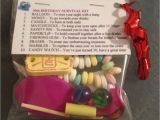 List Of 30 Birthday Gifts for Husband 30th Birthday Survival Kit Birthday Gift 30th Present for