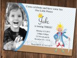 Little Prince Birthday Invitations Items Similar to Little Prince Birthday Invitations On Etsy