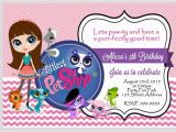 Littlest Pet Shop Birthday Invitations Lps Invitation Para Tarjetas Pinterest Shops
